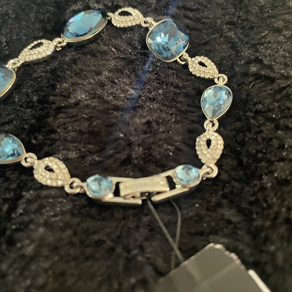 NWT Sapphire and Diamond costume bracelet - Picture 5 of 6